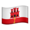 Gibraltar emoji on Apple